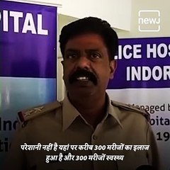 Despite Losing A Leg, This Police Officer Is Serving People At Indore COVID Centre