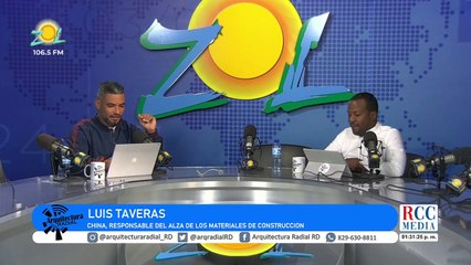 Luis Taveras – China, responsable del alza de los materiales de construcción