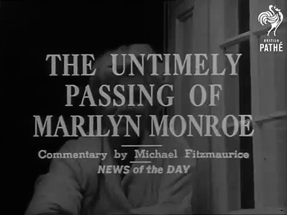 Death Of Marilyn Monroe  (1962)