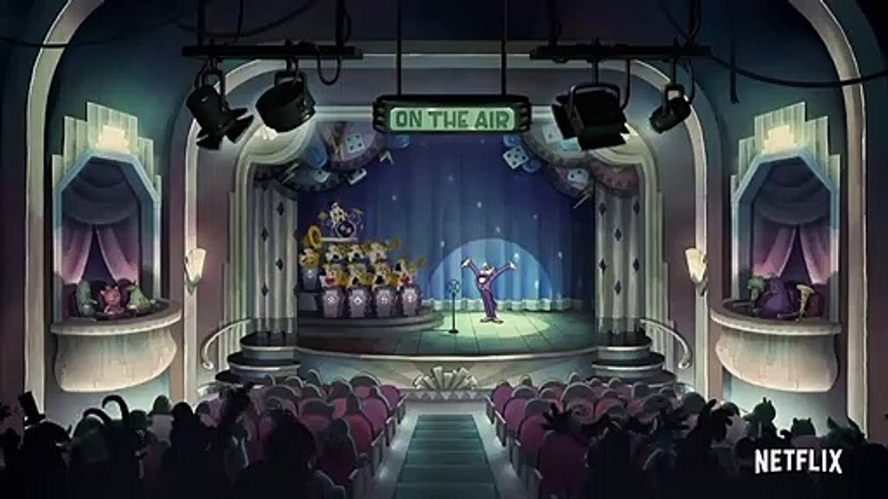 The Cuphead Show! w Wayne Brady as King Dice GEEKED Sneak Peek Netflix video Dailymotion