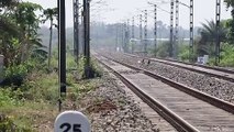 Route Diverted Howrah-Radhikapur Kulik Express crossed Balagarh Station __ Indian Railway