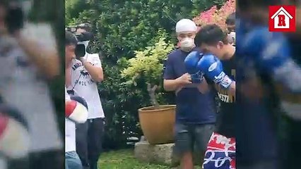 Manny Pacquiao 'intimida' a Errol Spence Jr. con uno de sus entrenamientos