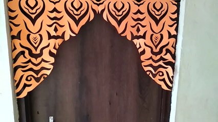 paper cutting for DOOR decoration| PAPER CUTTING FOR HOME DECORATION