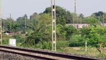 Patrolling Special Bandel to Katwa Jn. EMU local train towards Balagarh __ Indian Railway