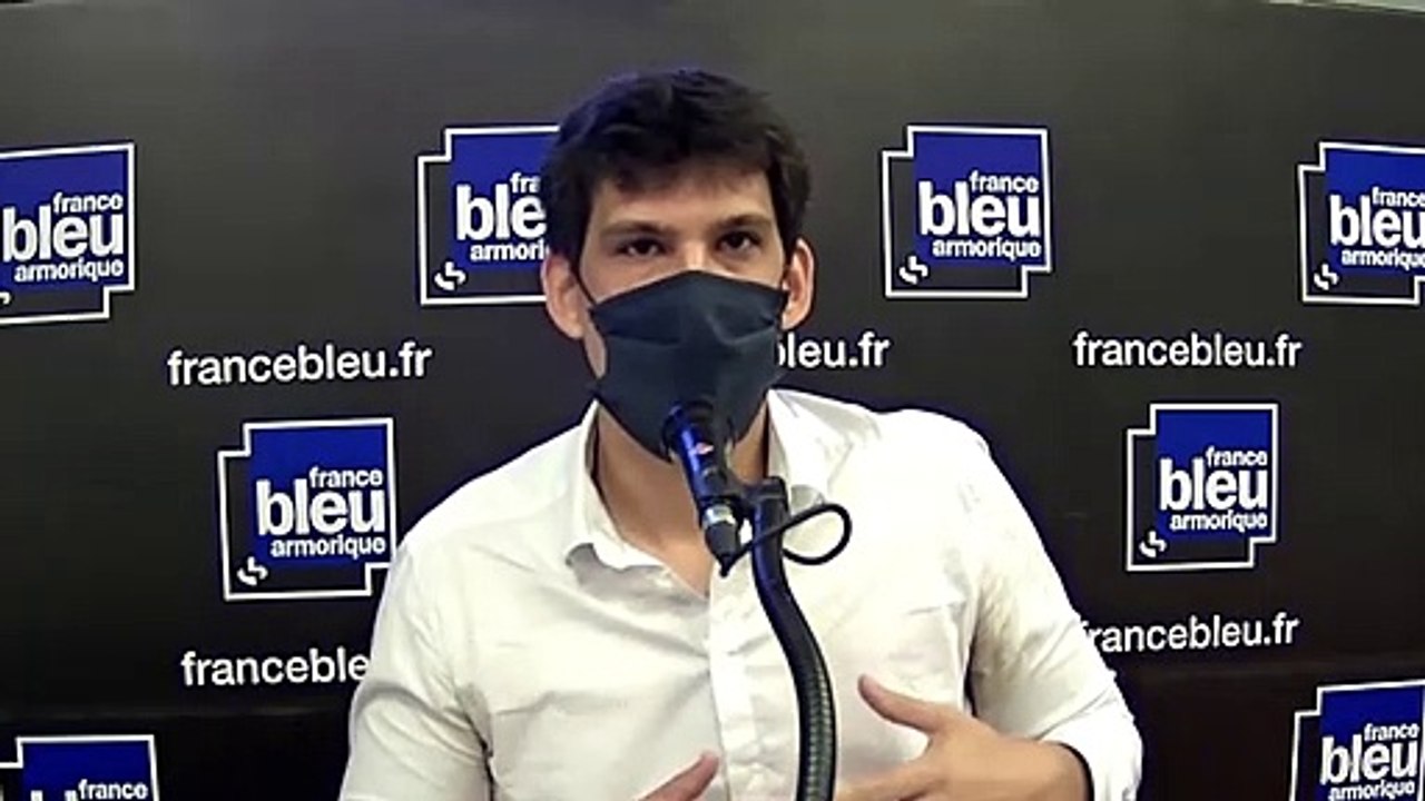 Mickaël Hugonnet, candidat de la France Insumise pour les élections départementales en Ille-et-Vilaine.