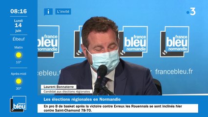 Elections régionales : "La sécurité, c'est la première des libertés", estime Laurent Bonnaterre