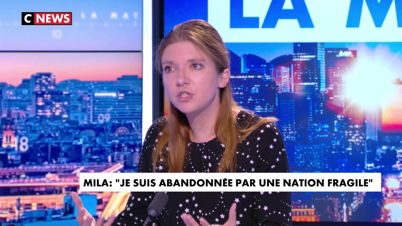 Aurore Bergé sur le cri d’alamre de Mila qui parle de nation «lâche» : «Oui il y a de la lâcheté dans la société car on est menacé quand on soutient Mila»