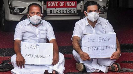 Lakshadweep administrator to visit islands amid protest by Opposition