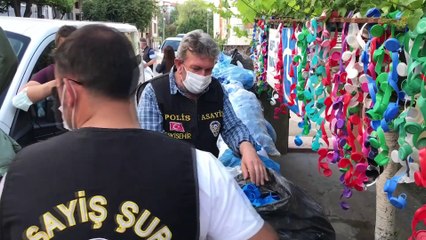 ESKİŞEHİR - Dede ile torununun yardım için topladığı kapakları çaldığı iddia edilen şüpheli yakalandı