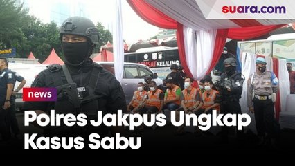 Polda Metro Jaya Ungkap Peredaran Sabu 1,129 Ton Jaringan Timur Tengah