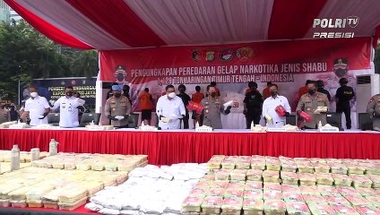 Pengungkapan Peredaran 1,129 Ton Sabu oleh Polda Metro Jaya