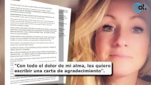 Carta de Beatriz Zimmermann: «Olivia me decía que mi problema era que la quería demasiado y sonreía»