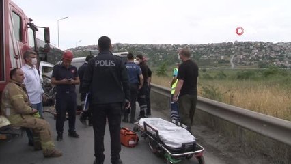 Başakşehir'de feci kaza: 1 ölü, İETT şoförü ağır yaralı