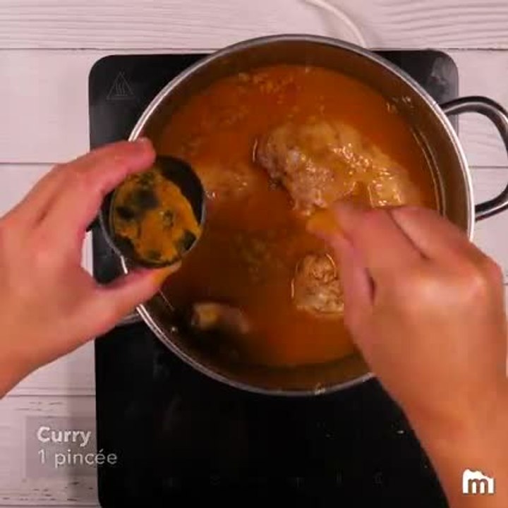 36946 Poulet lait coco rapide