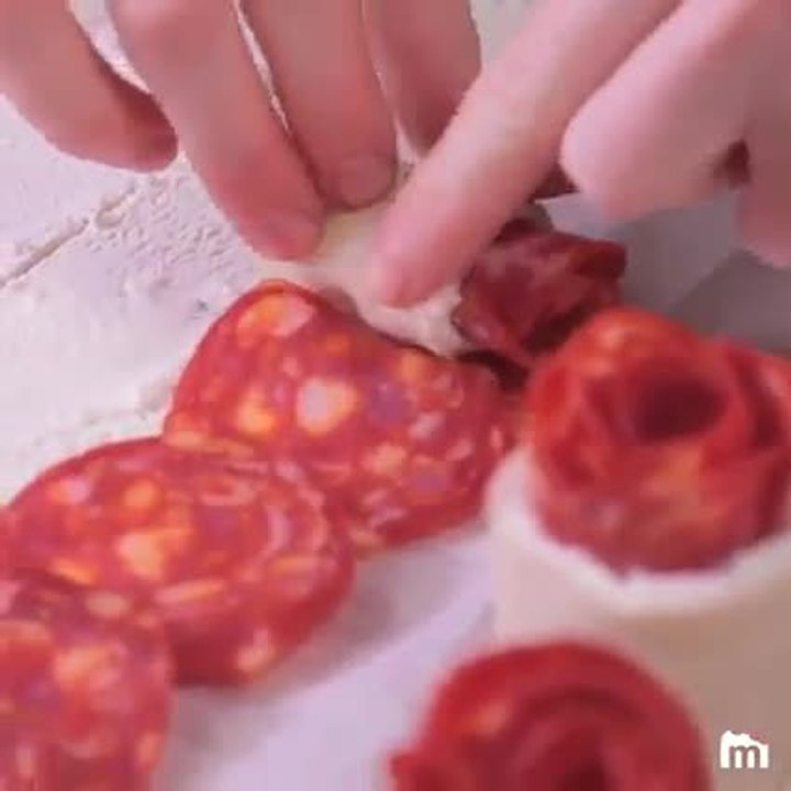 Rose chèvre chorizo