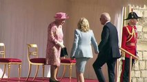 Joe und Jill Biden von der Queen empfangen