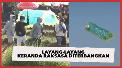 Viral Layang-layang Keranda Raksasa Diterbangkan, Penonton Tertampar Teringat Kematian