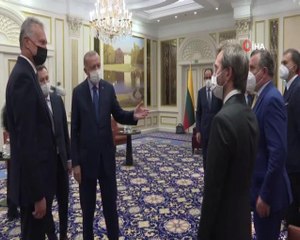 Son dakika haberi | Cumhurbaşkanı Erdoğan NATO zirvesi için Brüksel'de