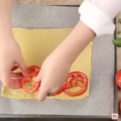 Tarte à la tomate et au chèvre