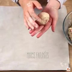 Petits pains lardons - comté