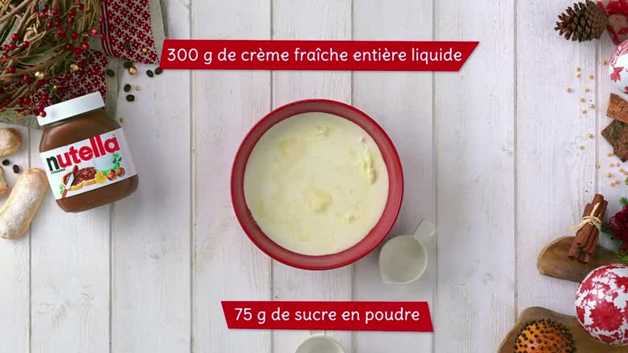Tiramisu au Nutella