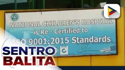 Ika-119 na Malasakit Center, bubuksan sa National Children's Hospital sa Q.C.