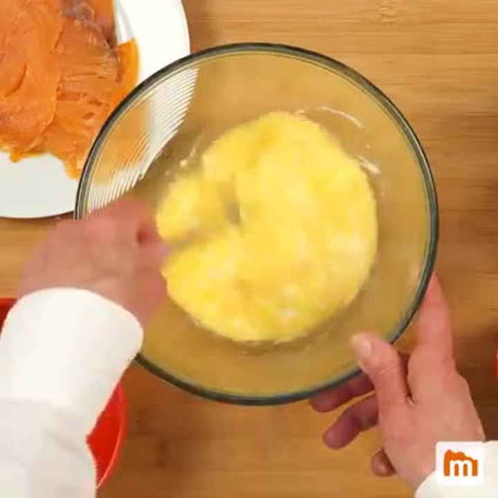 Les Timbales de Jeanne (saumon à la mousse de courgettes au microondes