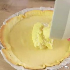 Tarte crème pâtissière et carpaccio de fruits