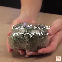 Petits sablés au thé vert matcha