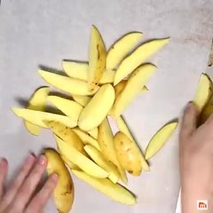 Frites light au four