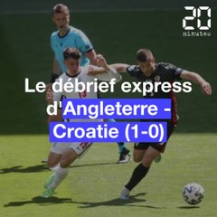 Euro 2021: Le débrief de la victoire 1-0  de l'Angleterre contre la Croatie