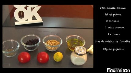 Recette : Taboulé au chou-fleur