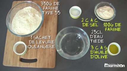Pâte à pizza - recette facile