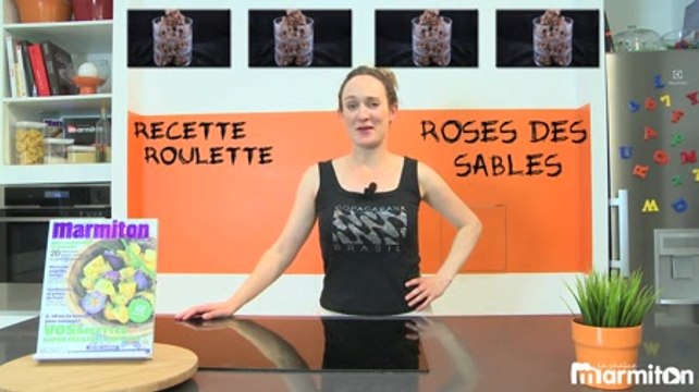 Recette au chocolat : la rose des sables