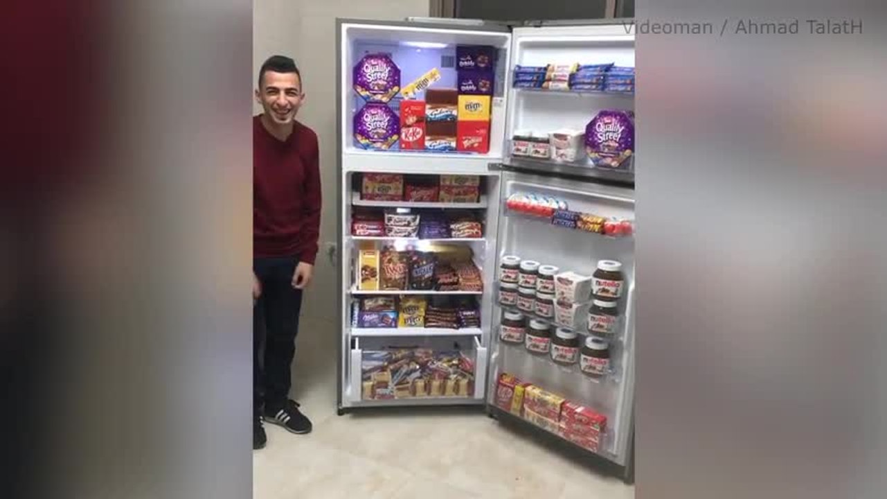 Vídeo: Geladeira dos Sonhos Cheia de Doces