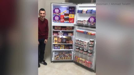 Vídeo: Geladeira dos Sonhos Cheia de Doces