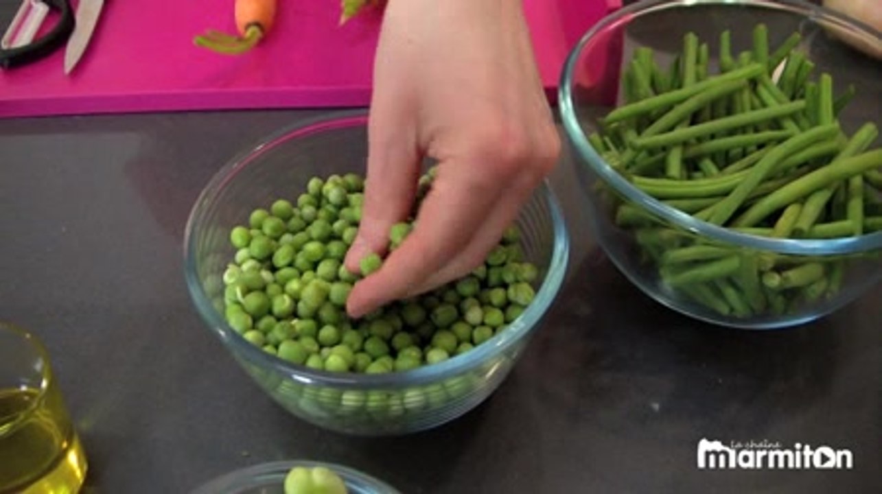 Recette : Semoule aux légumes de printemps