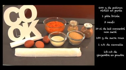 Recette : La tarte au potiron !