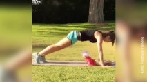 Veja como fazer exercícios físicos com seu bebê