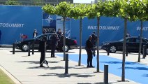 BRÜKSEL - NATO Zirvesi başlıyor - Cumhurbaşkanı Erdoğan'ın gelişi (2)