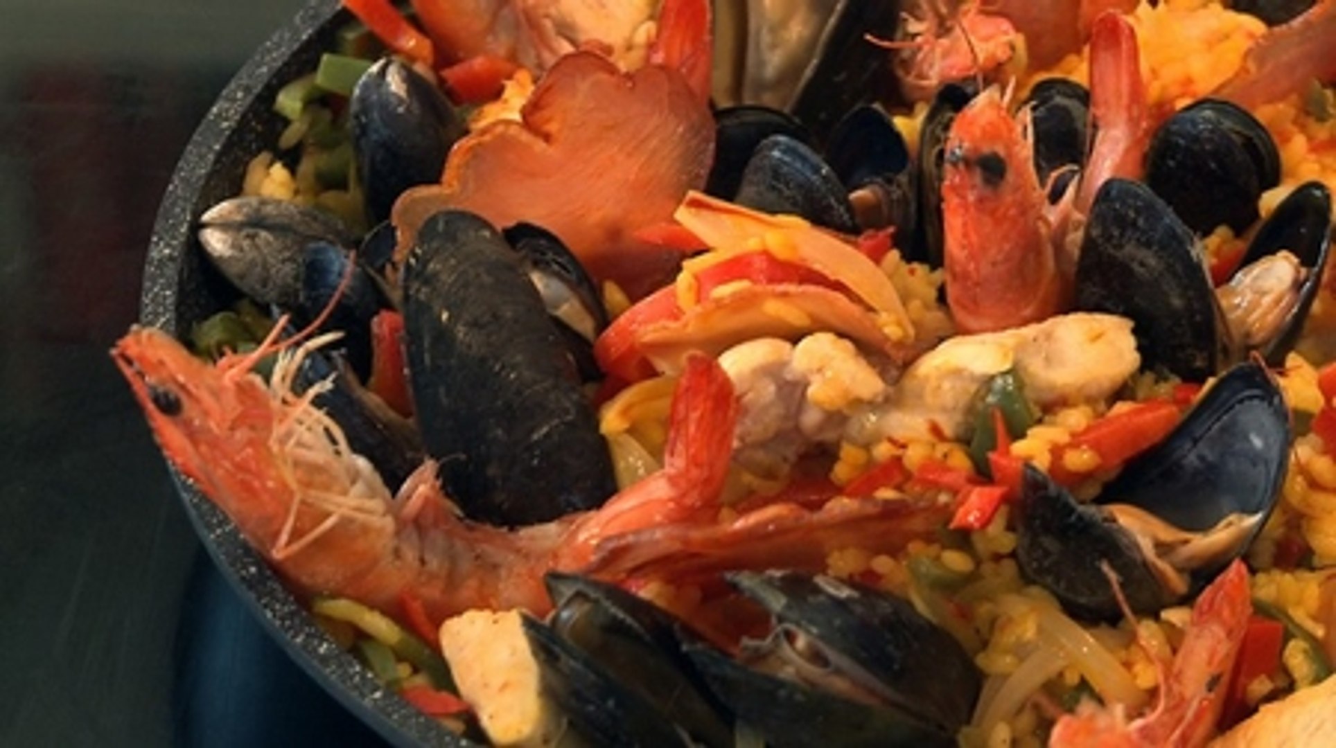 Paella : recette de paella en vidéo - Vidéo Dailymotion