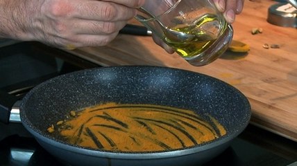 Torréfier les épices