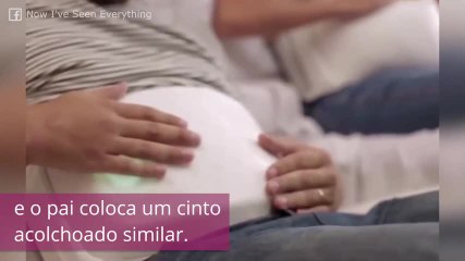 Vídeo: Dispositivo Que Permite o Pai/Parceira Sinta o Bebê Chutar