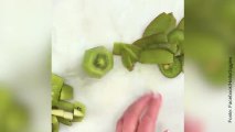 Salada de frutas verde como fazer