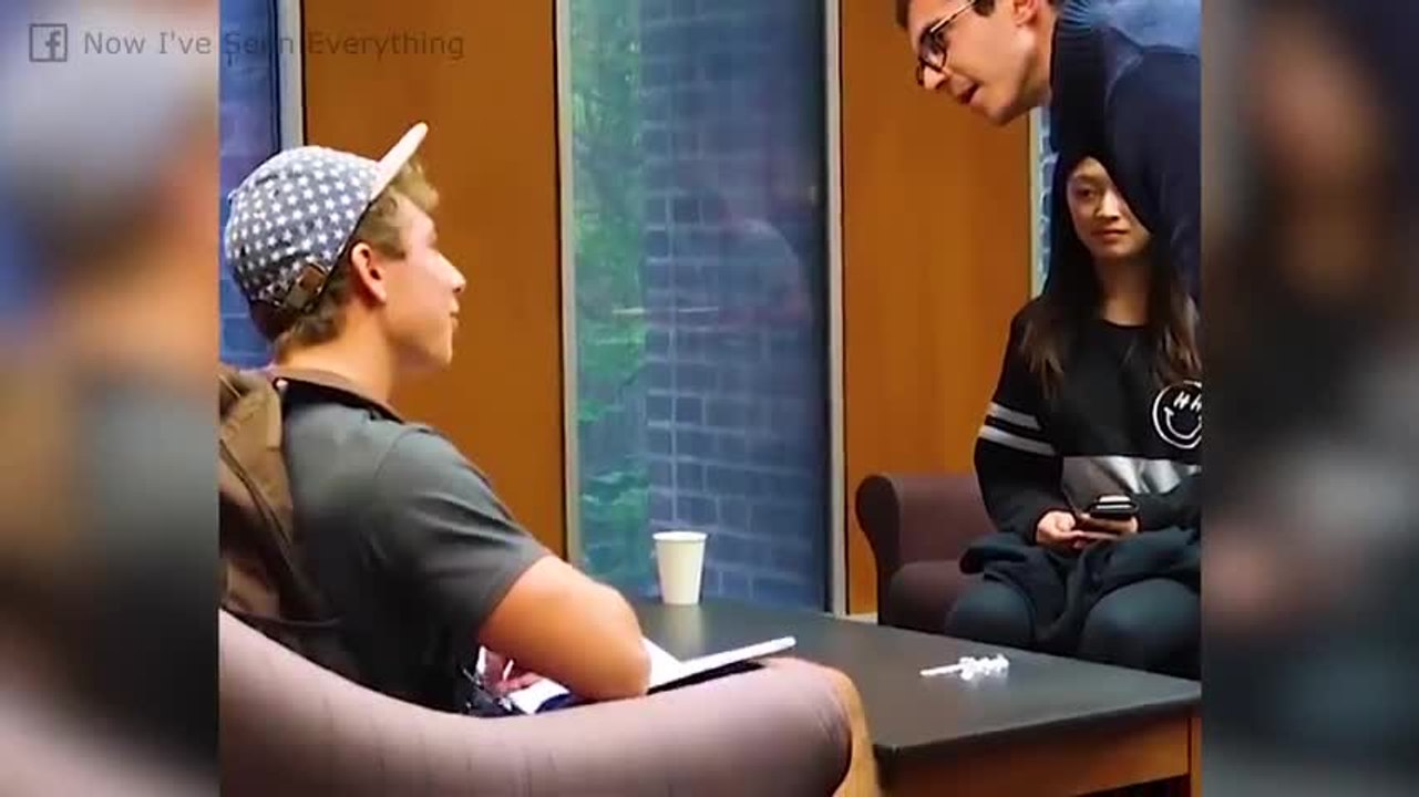 Impossível não rir dessa pegadinha