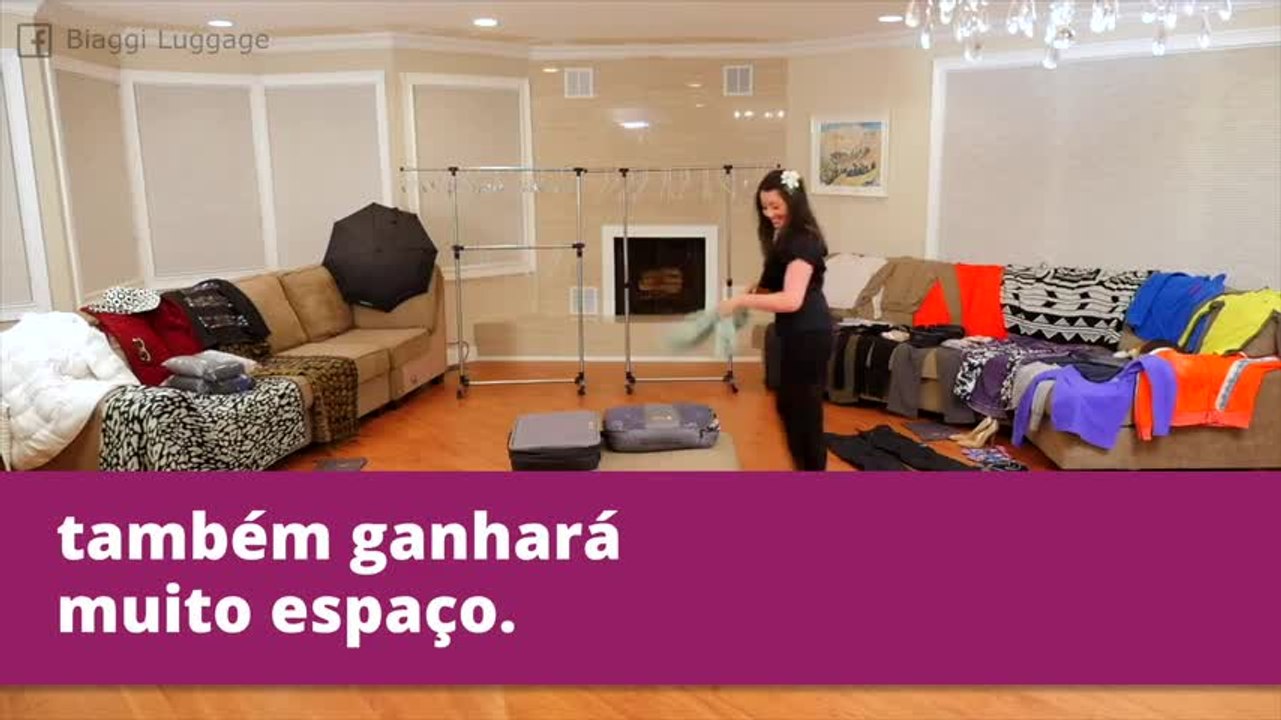 Vídeo: Como Fazer Tudo Caber na Sua Mala De Viagem