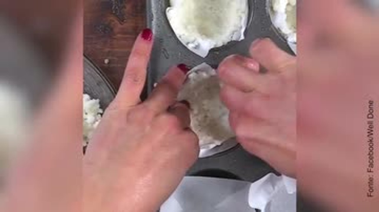 Copinhos de sushi receita