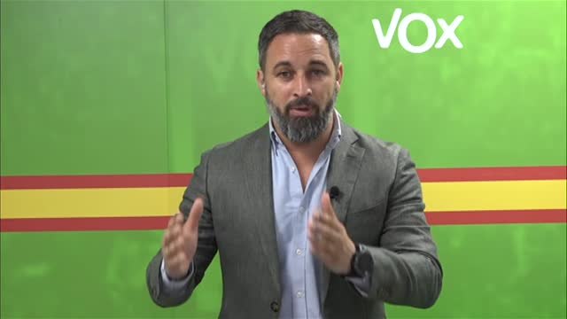 El ultraderechista Abascal asegura que su formación ni evitó ni buscó ninguna foto en Colón