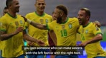 Скачать видео: 'Good things happen' when Neymar is in form - Tite