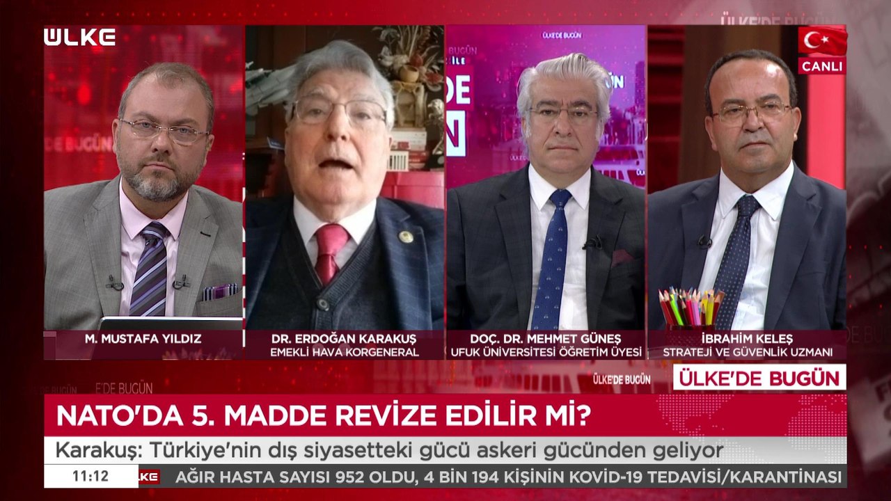 Ülke'de Bugün - Erdoğan Karakuş | Mehmet Güneş | İbrahim Keleş | 14 Haziran 2021